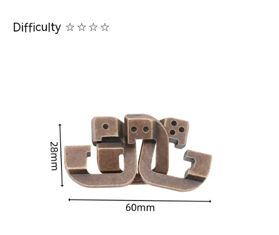 Brainy Locks Puzzle Set